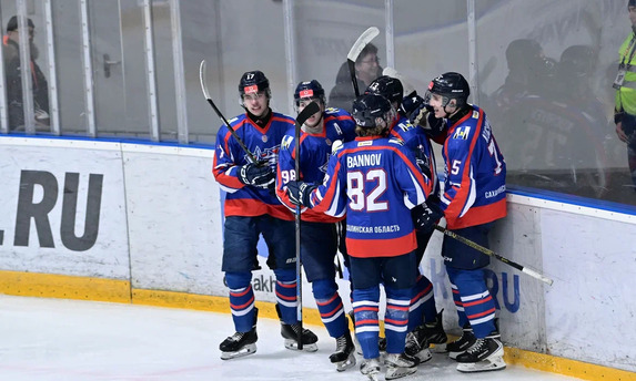 «Сахалинские Акулы» снова победили «<span class="nobr">Динамо‐Карелию</span>».