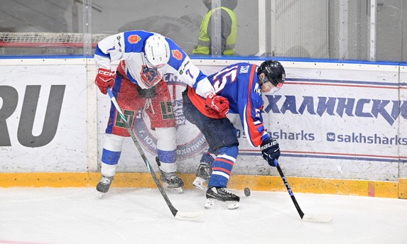 «Сахалинские Акулы» уступили в&nbsp;первом матче с&nbsp;«Академией Михайлова&nbsp;— Юниор»