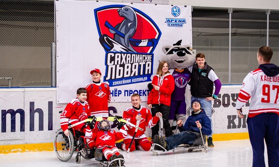 В <span class="nobr">Южно‐Сахалинске</span> открывается хоккейная команда для детей с ограниченными возможностями здоровья